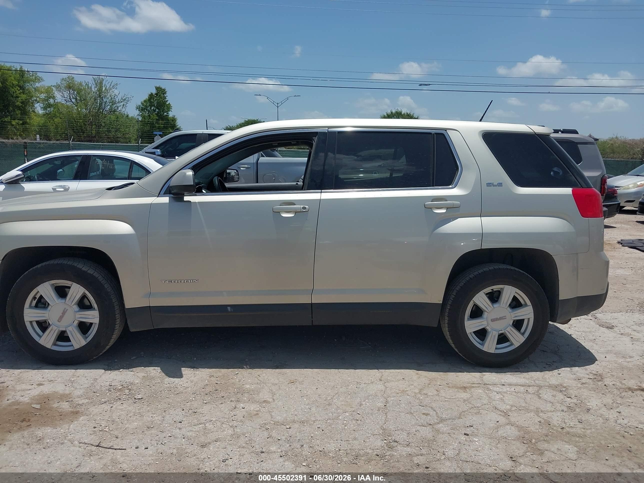 2014 Gmc Terrain Sle-1 Silver vin: 2GKALMEK4E6163721
