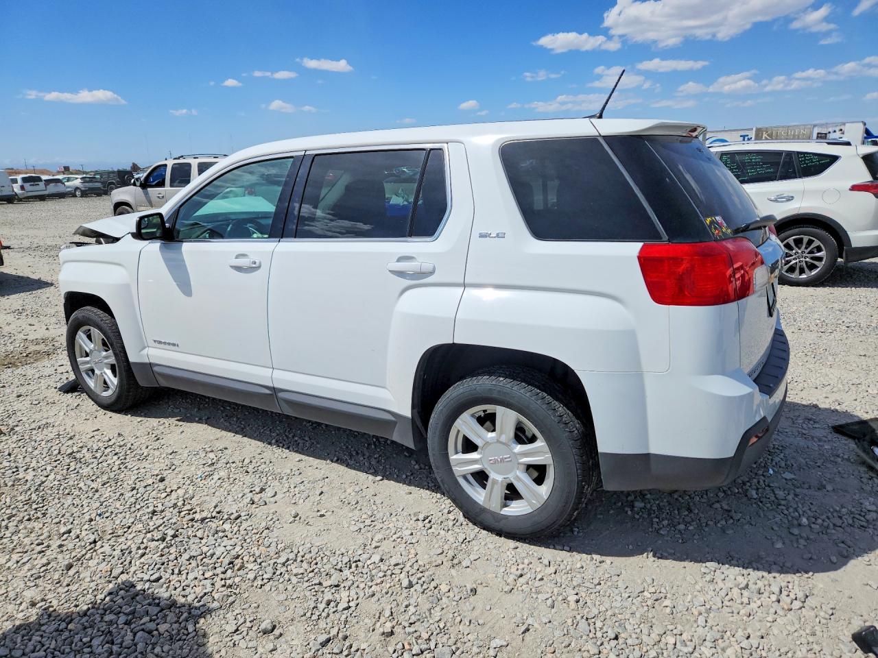 2014 Gmc Terrain Sle White vin: 2GKALMEK4E6164870