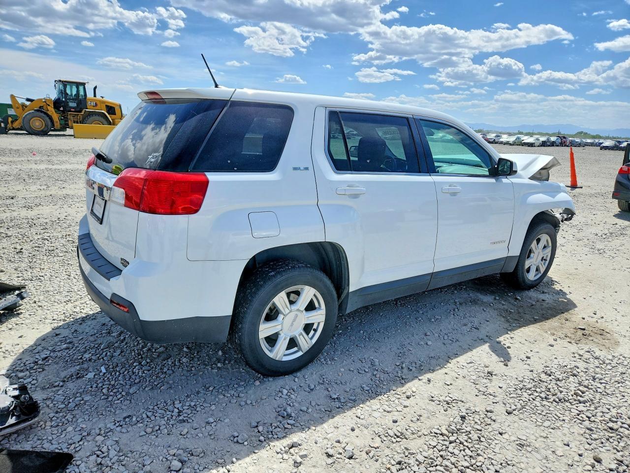 2014 Gmc Terrain Sle White vin: 2GKALMEK4E6164870