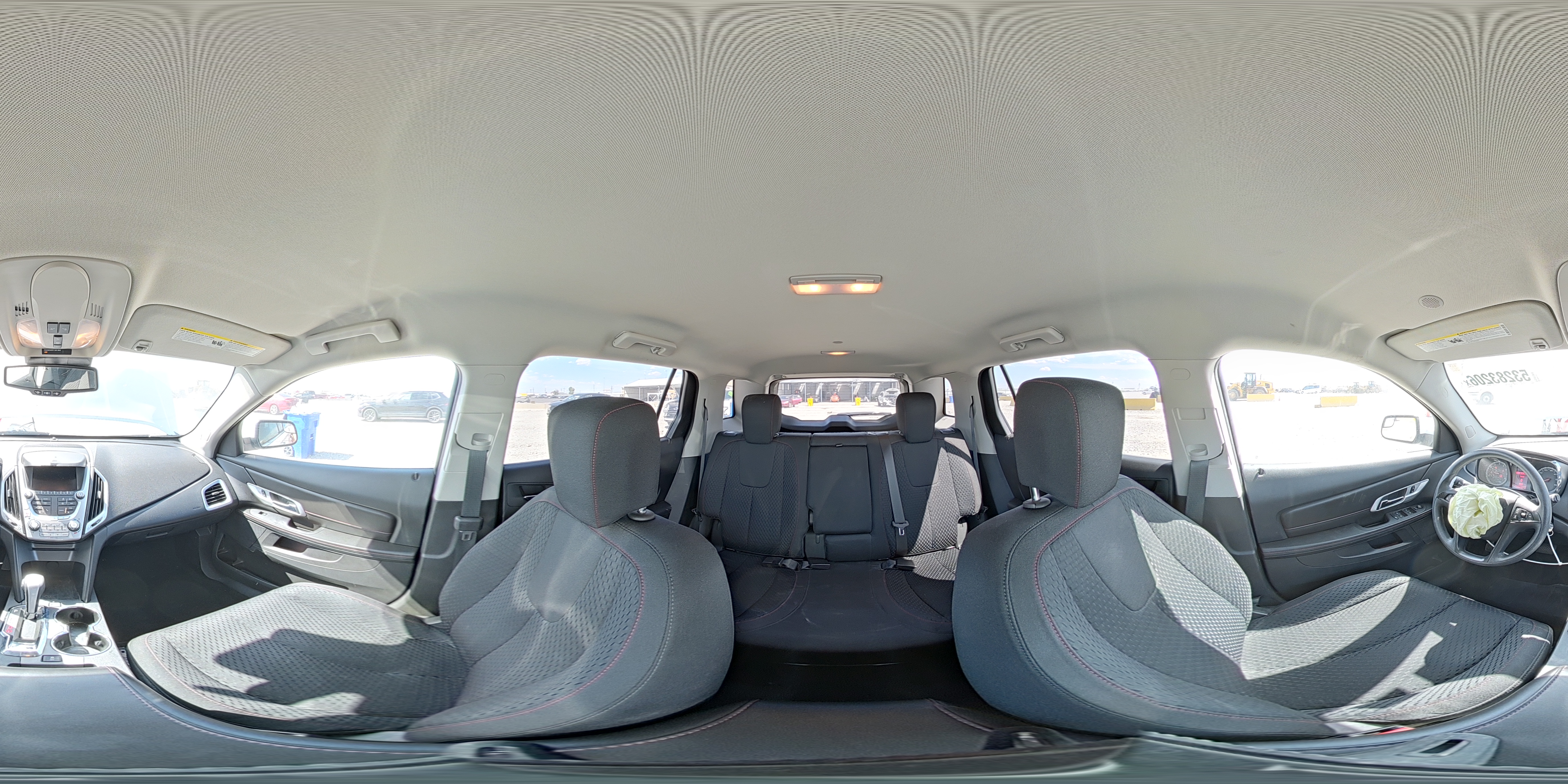 2014 Gmc Terrain Sle White vin: 2GKALMEK4E6164870