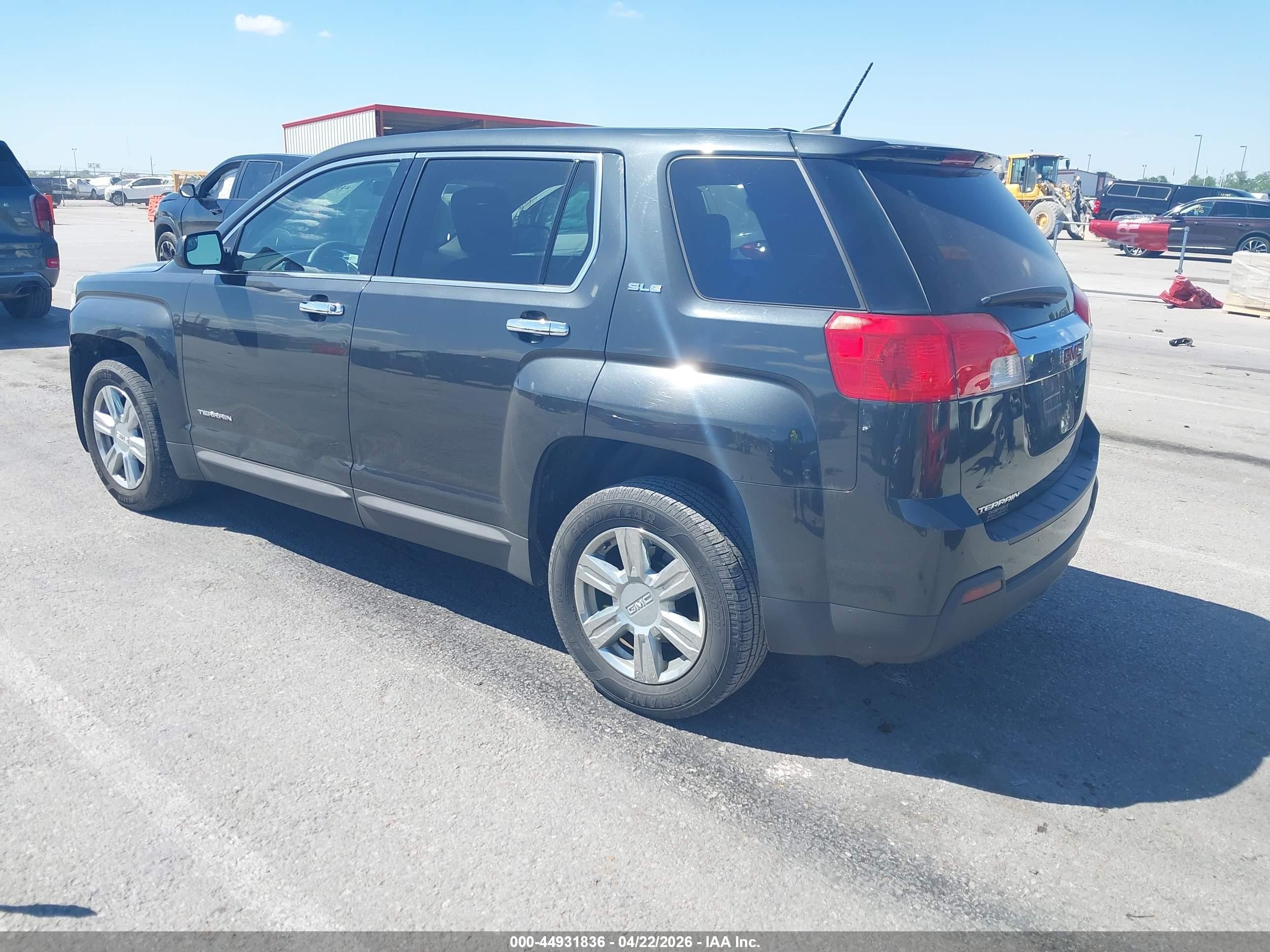 2014 Gmc Terrain Sle-1 Gray vin: 2GKALMEK4E6175402