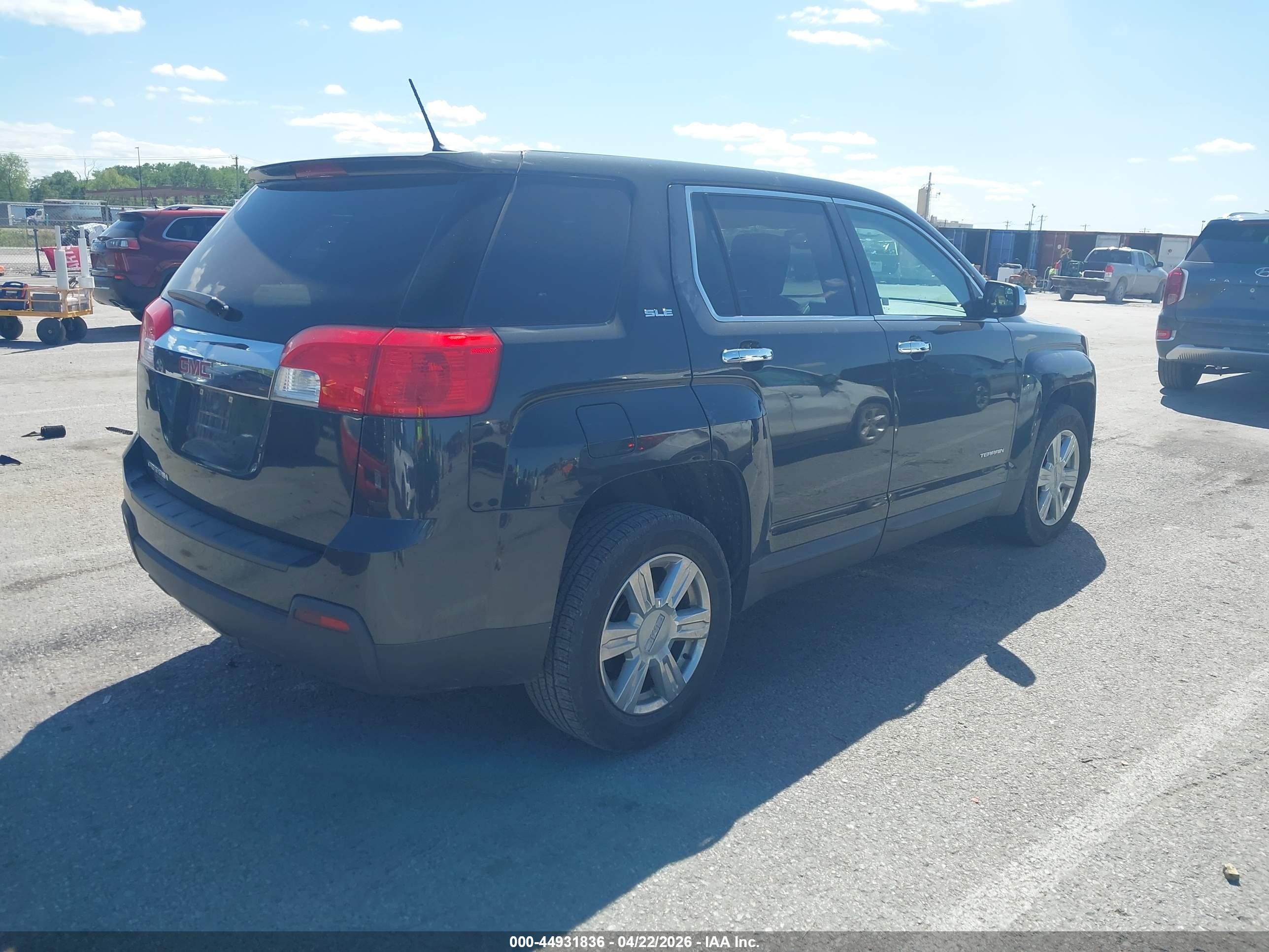 2014 Gmc Terrain Sle-1 Gray vin: 2GKALMEK4E6175402