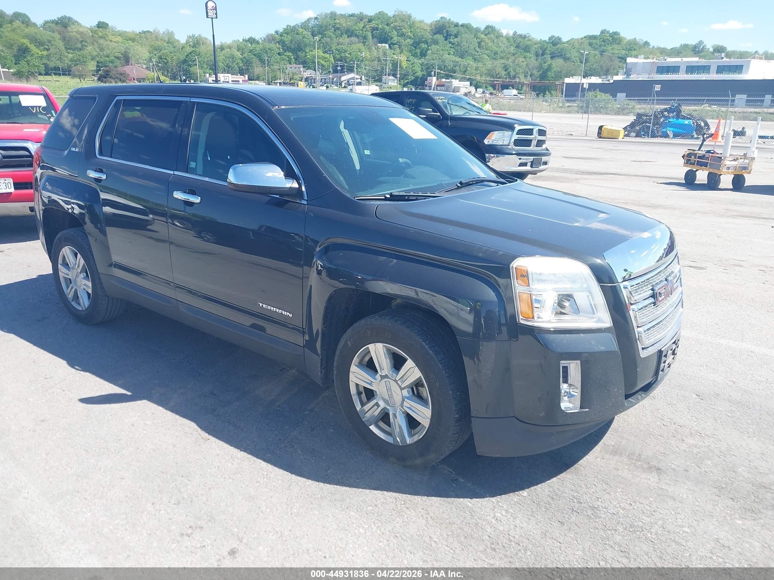 2014 Gmc Terrain Sle-1 Gray vin: 2GKALMEK4E6175402