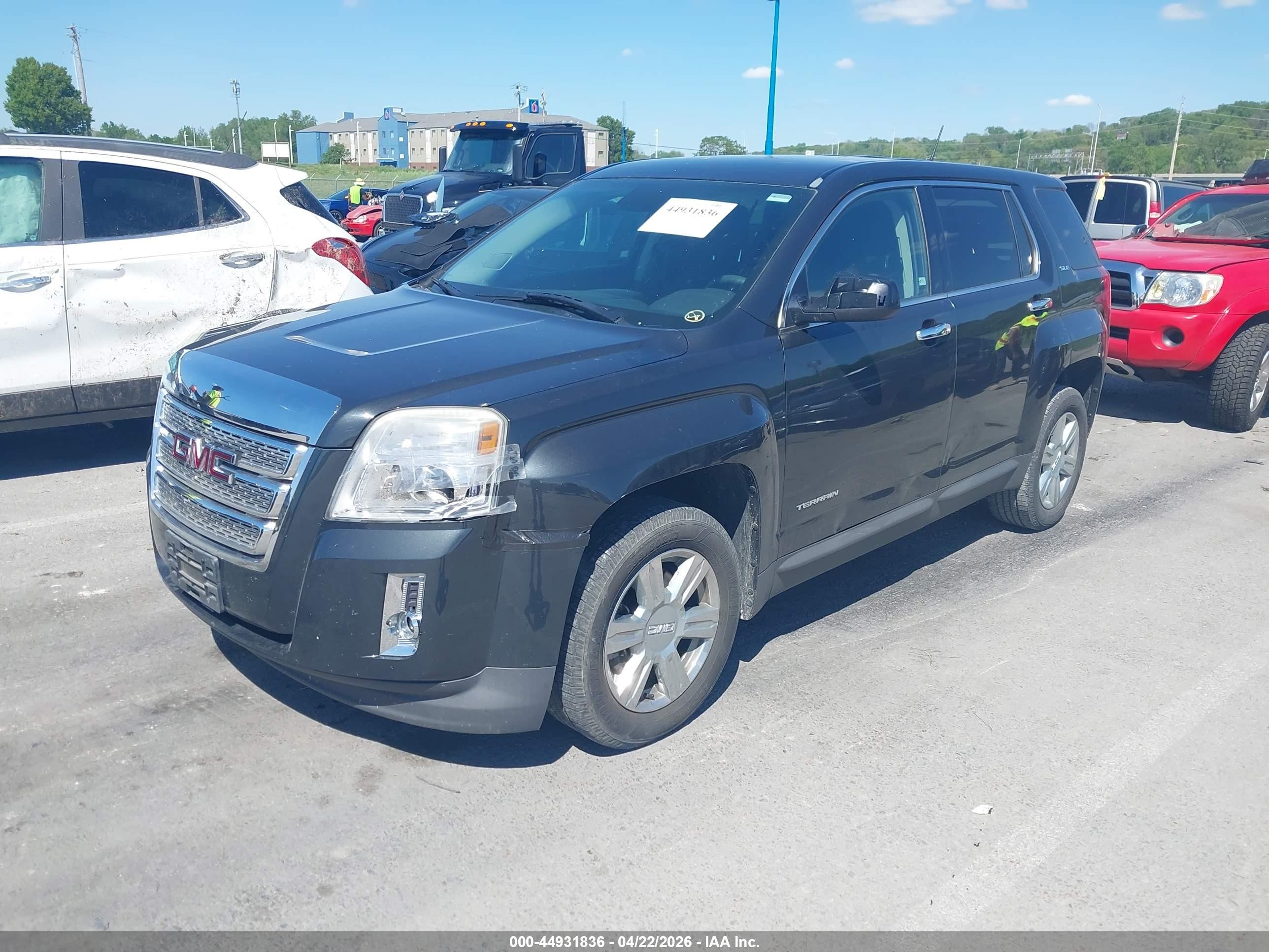 2014 Gmc Terrain Sle-1 Gray vin: 2GKALMEK4E6175402