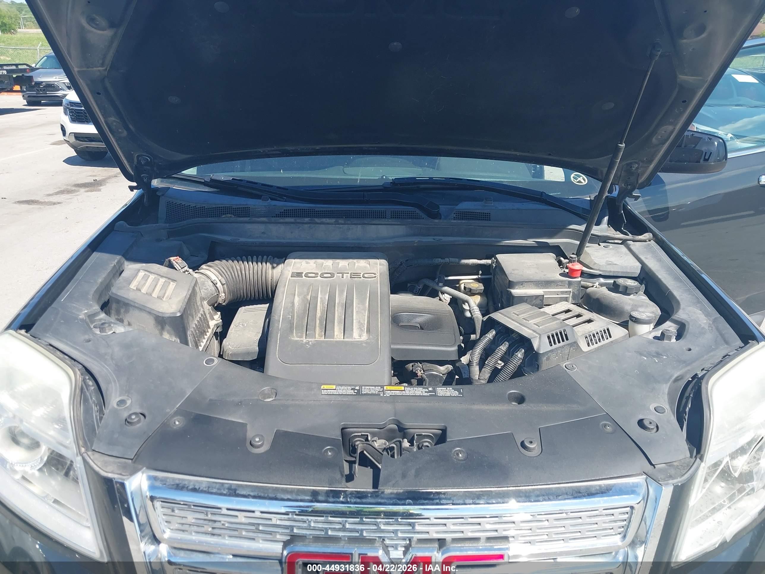 2014 Gmc Terrain Sle-1 Gray vin: 2GKALMEK4E6175402
