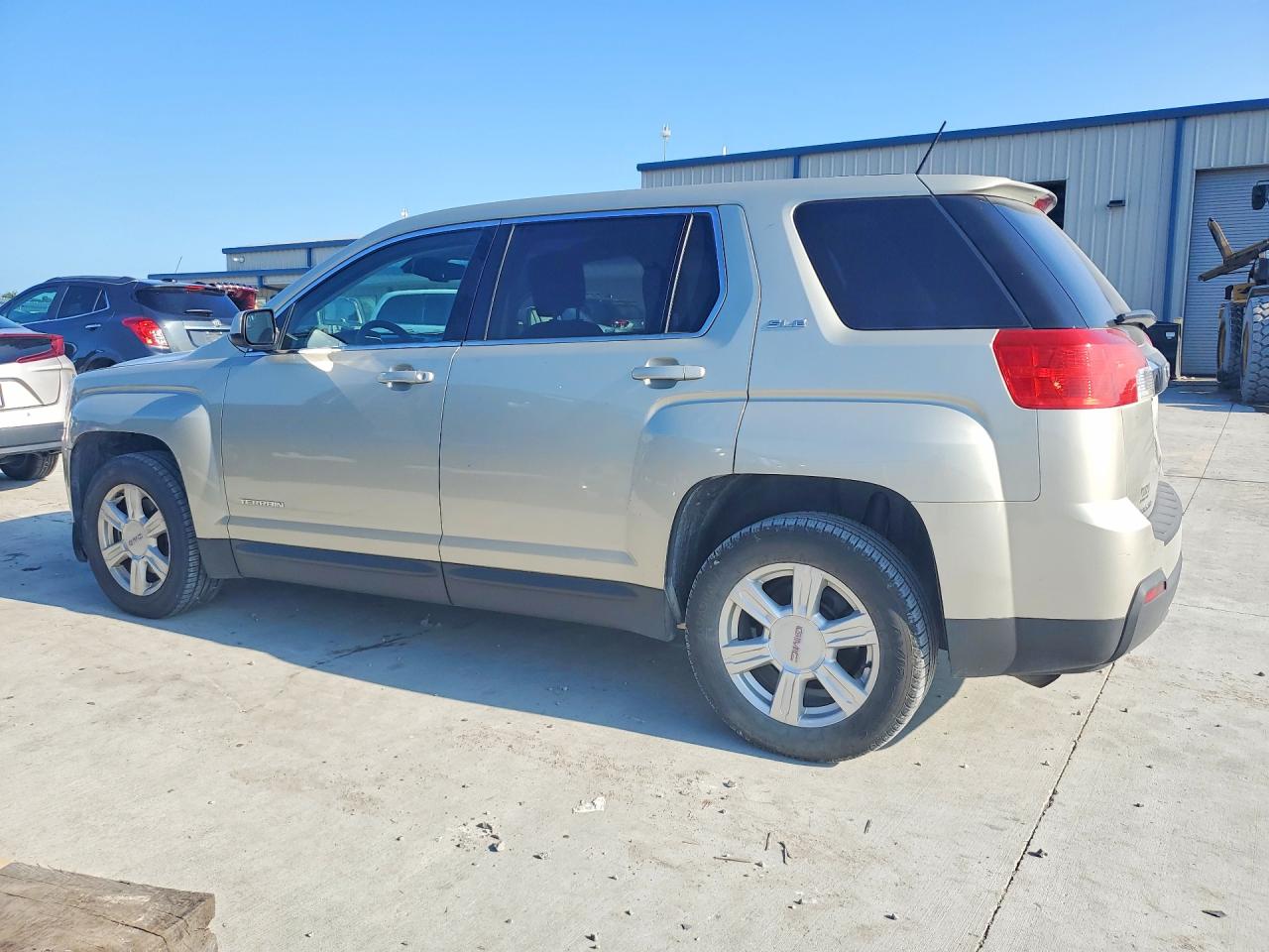 2014 Gmc Terrain Sle Silver vin: 2GKALMEK4E6182379