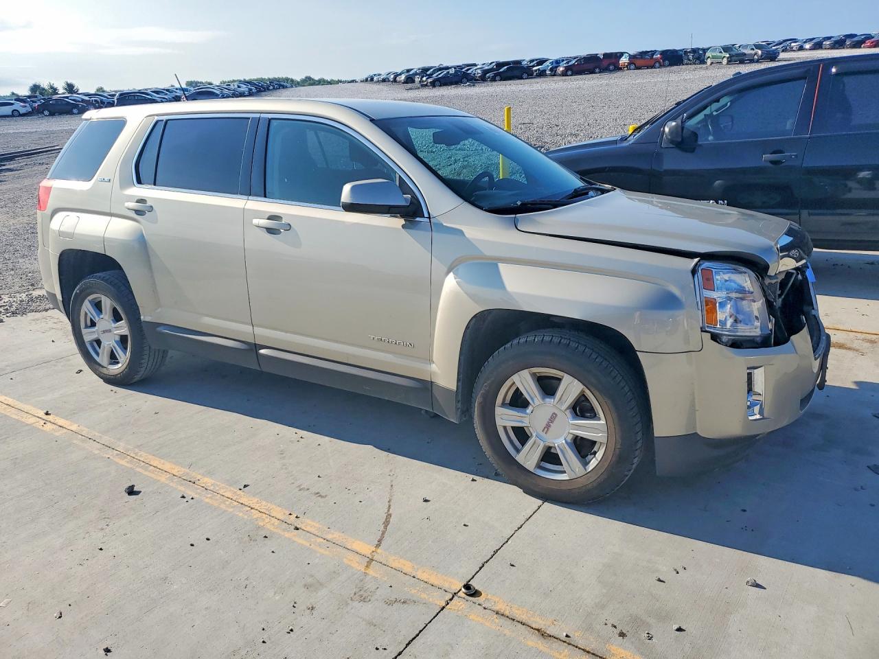 2014 Gmc Terrain Sle Silver vin: 2GKALMEK4E6182379