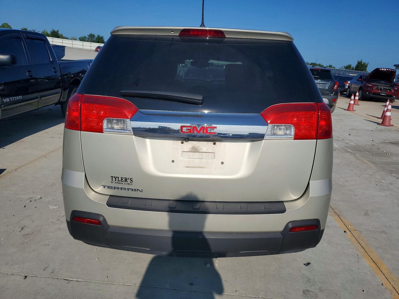 2014 Gmc Terrain Sle Silver vin: 2GKALMEK4E6182379