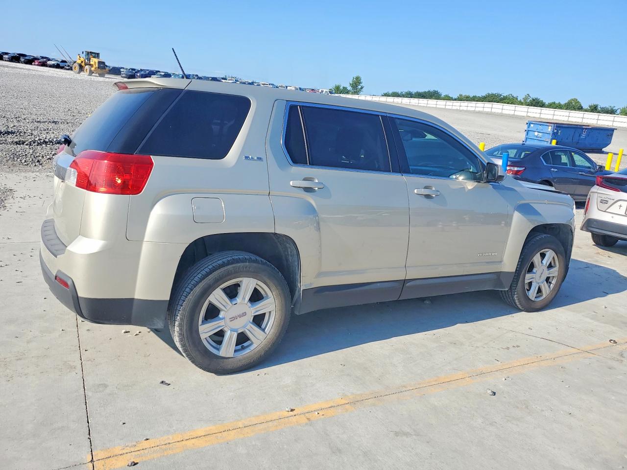 2014 Gmc Terrain Sle Silver vin: 2GKALMEK4E6182379