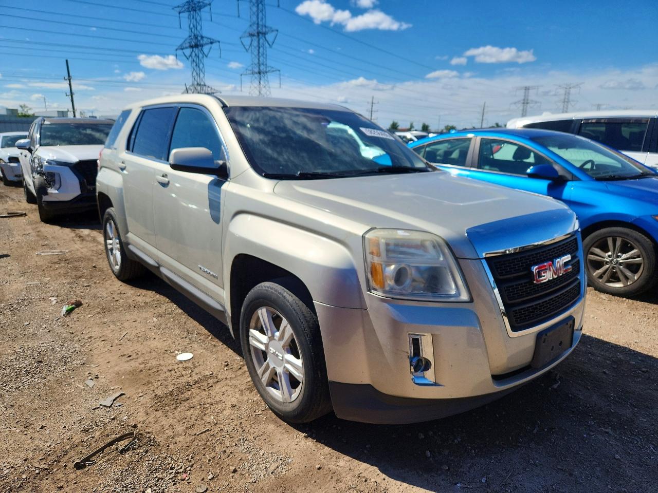 2014 Gmc Terrain Sle Gold vin: 2GKALMEK4E6188571