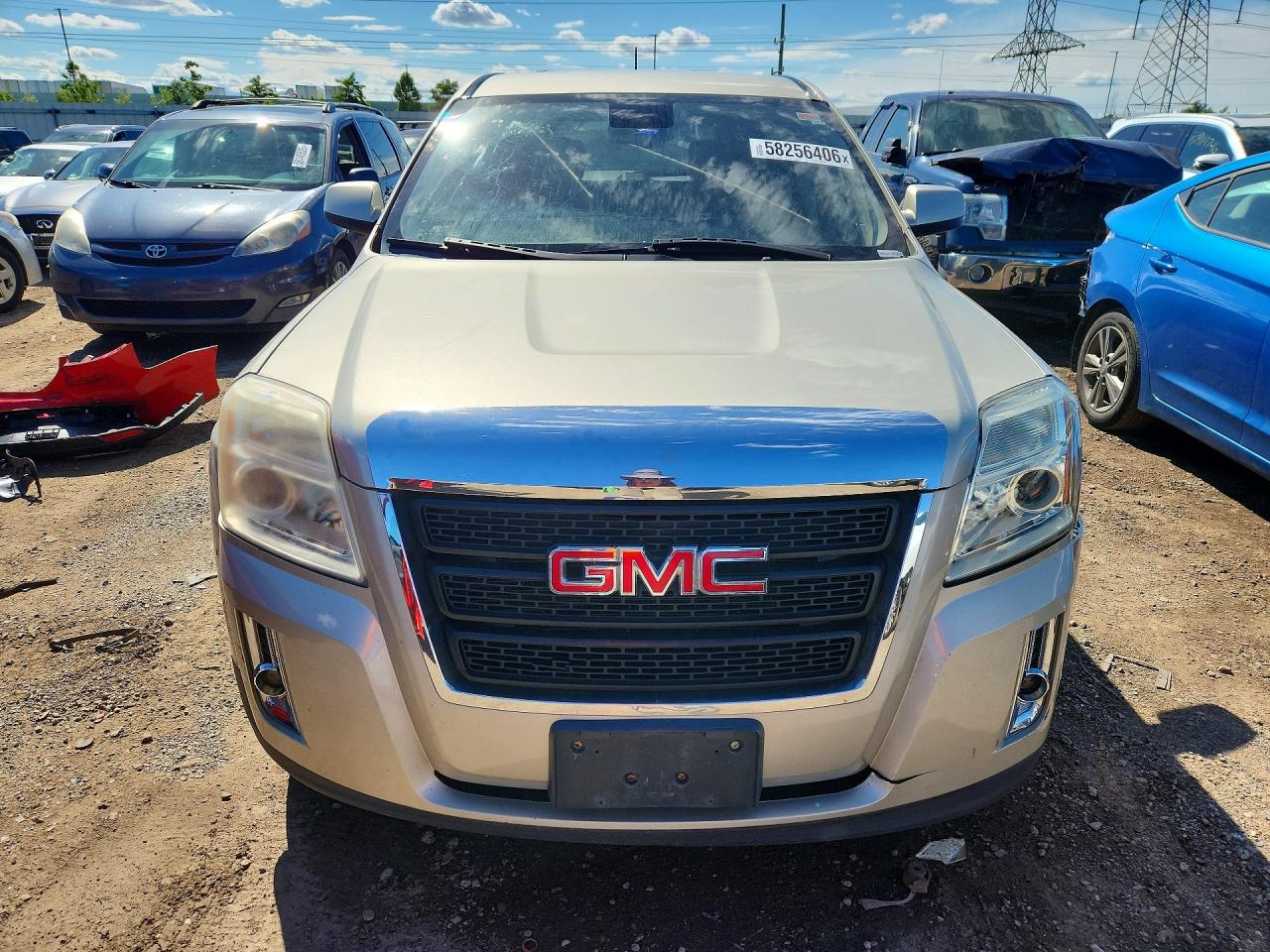 2014 Gmc Terrain Sle Gold vin: 2GKALMEK4E6188571