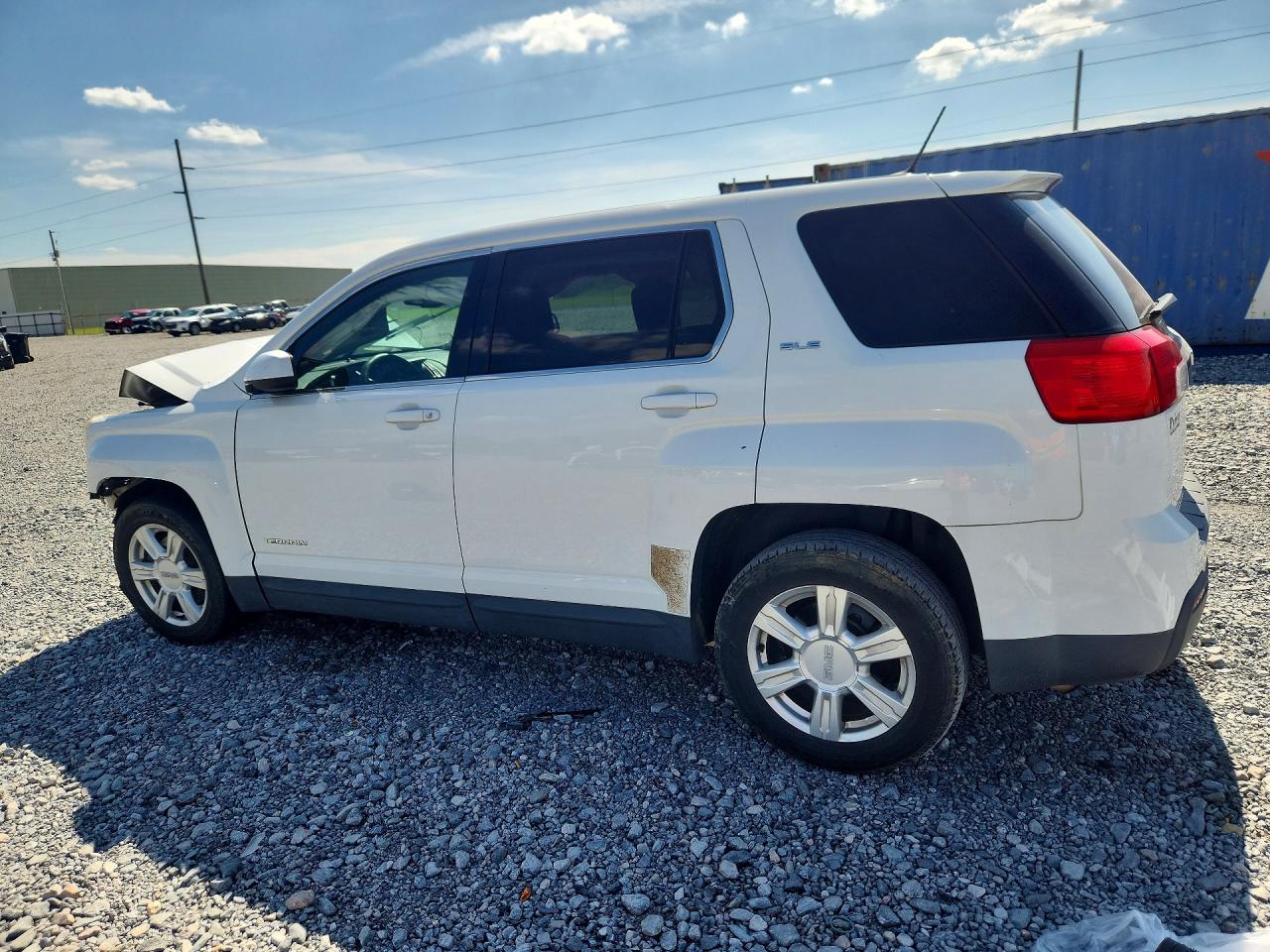 2014 Gmc Terrain Sle White vin: 2GKALMEK4E6236747
