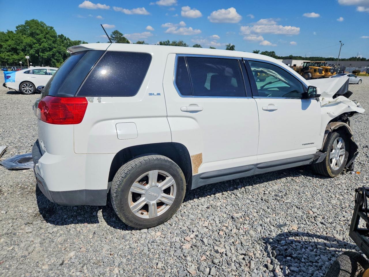 2014 Gmc Terrain Sle White vin: 2GKALMEK4E6236747
