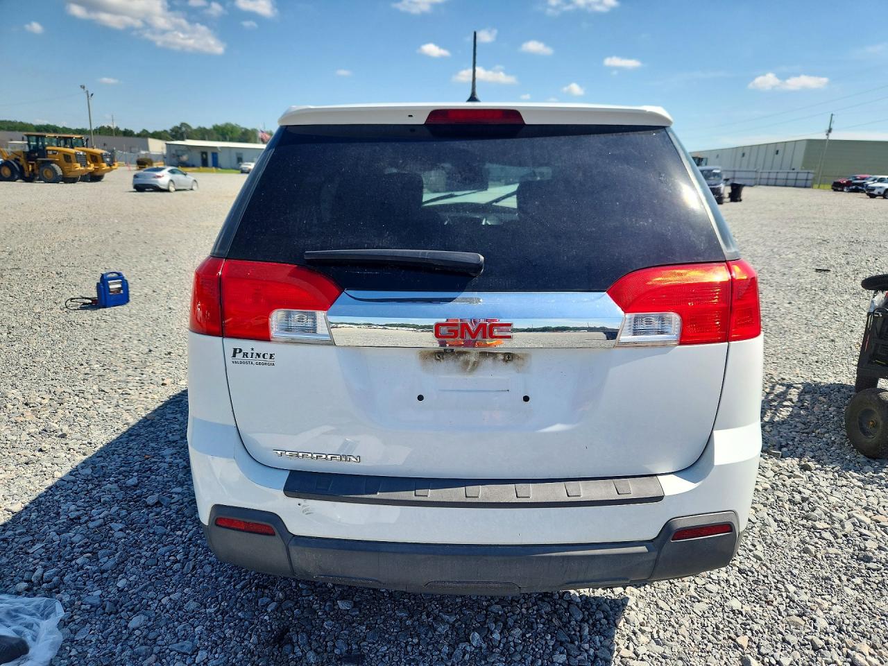2014 Gmc Terrain Sle White vin: 2GKALMEK4E6236747