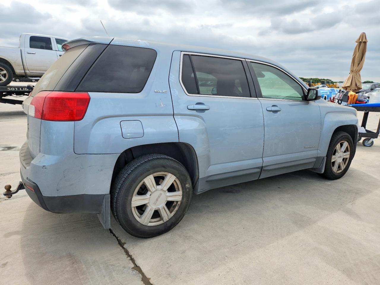 2014 Gmc Terrain Blue vin: 2GKALMEK4E6317621