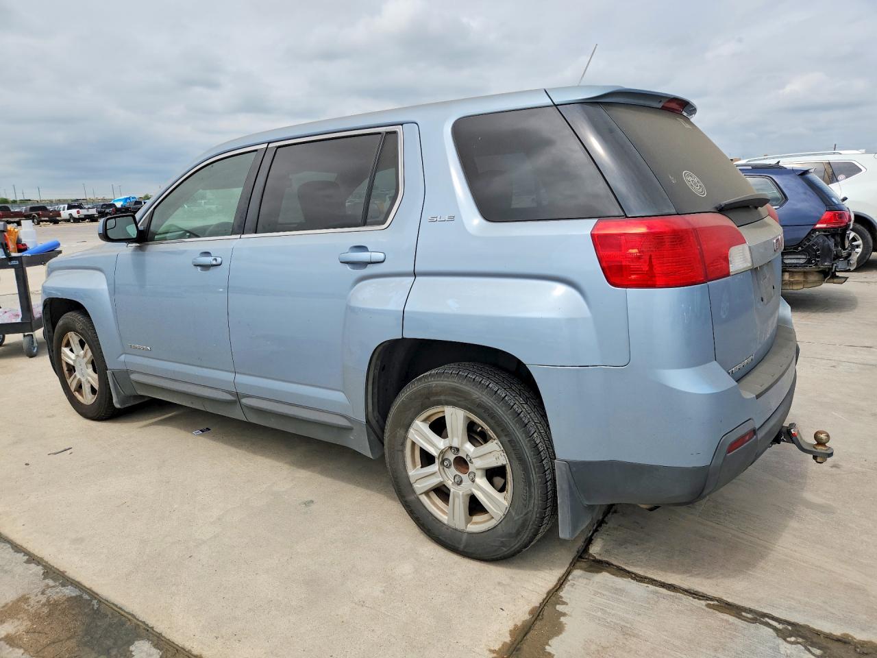 2014 Gmc Terrain Blue vin: 2GKALMEK4E6317621
