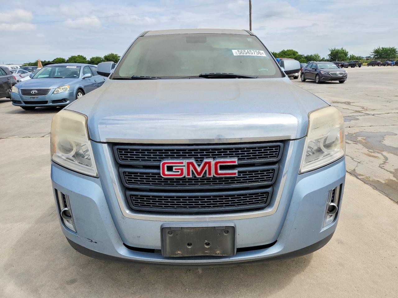 2014 Gmc Terrain Blue vin: 2GKALMEK4E6317621