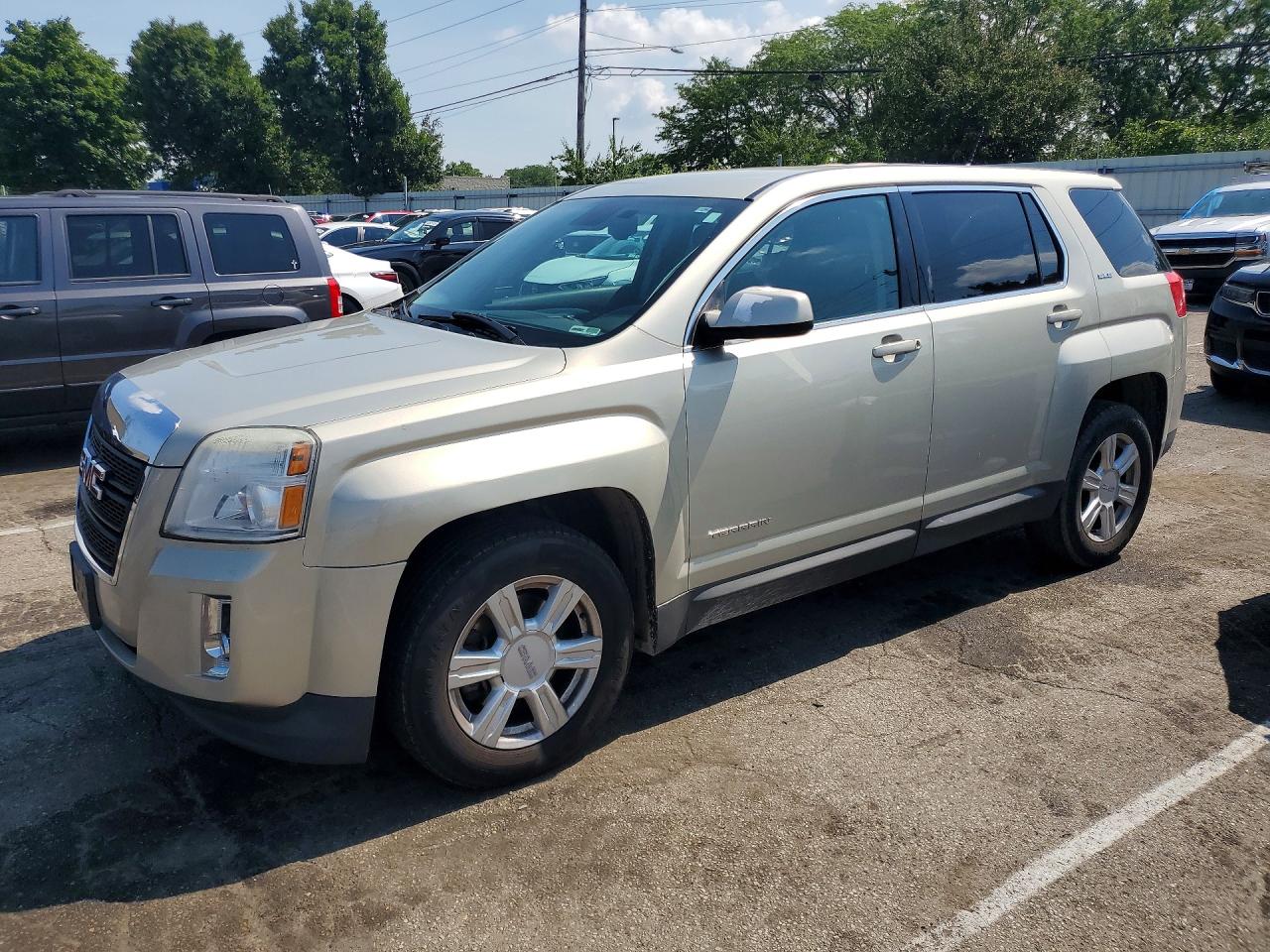 2014 Gmc Terrain Sle Beige vin: 2GKALMEK4E6323872