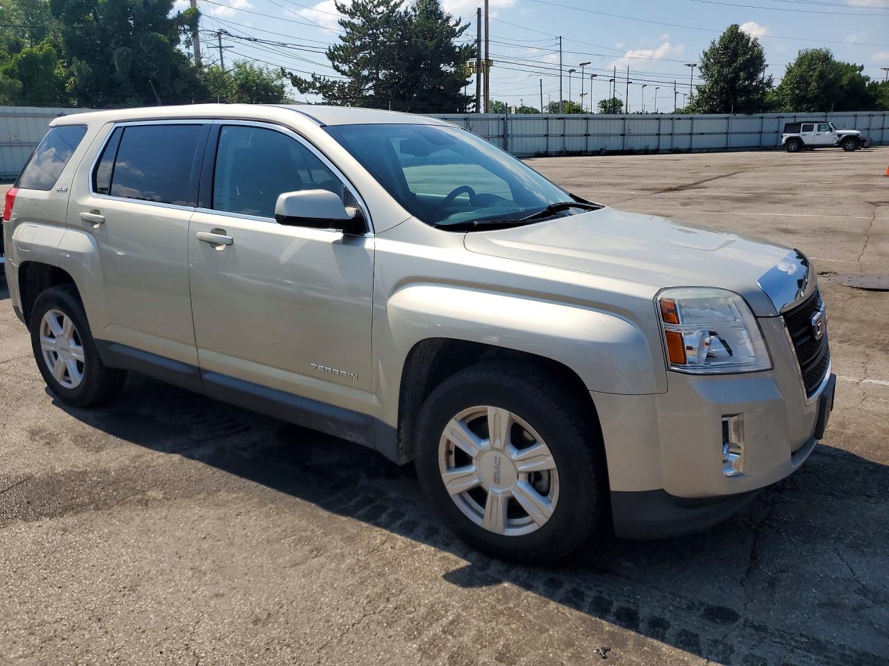 2014 Gmc Terrain Sle Beige vin: 2GKALMEK4E6323872