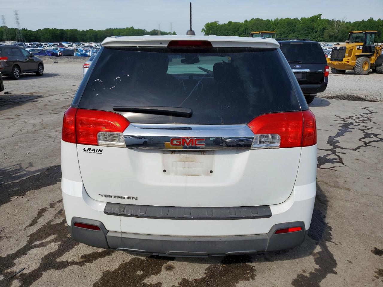 2015 Gmc Terrain White vin: 2GKALMEK4F6134527