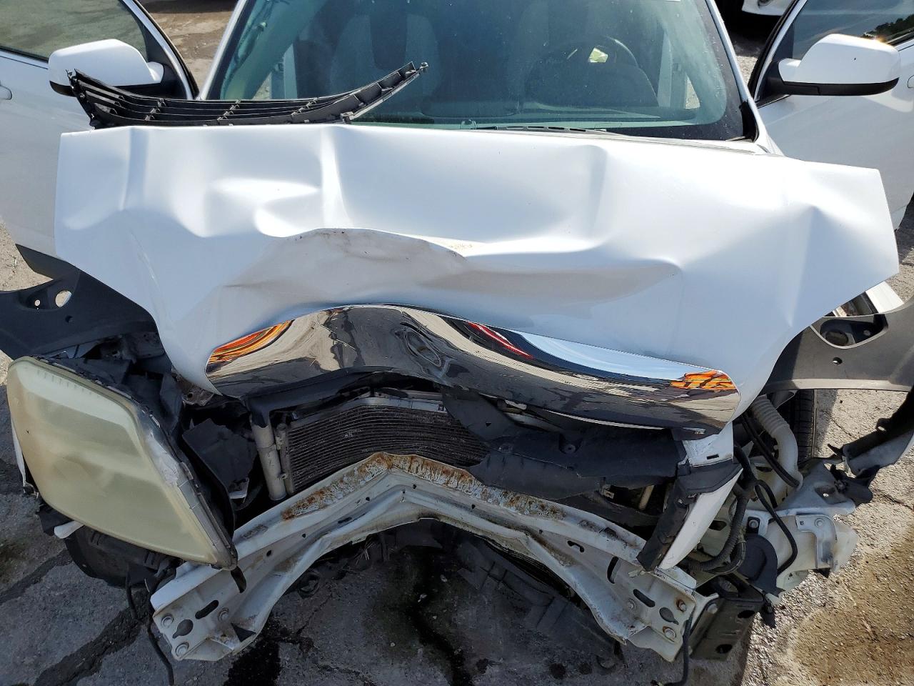 2015 Gmc Terrain White vin: 2GKALMEK4F6134527