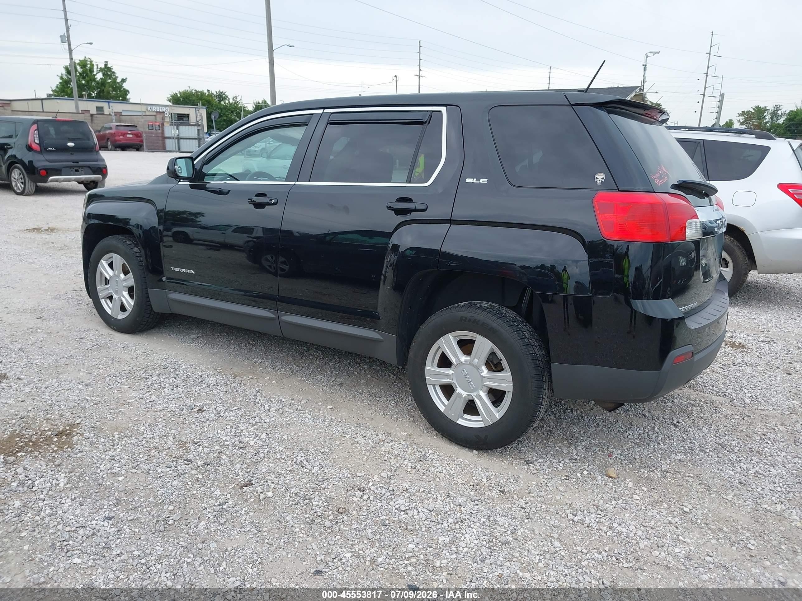 2015 Gmc Terrain Sle-1 Черный vin: 2GKALMEK4F6210649