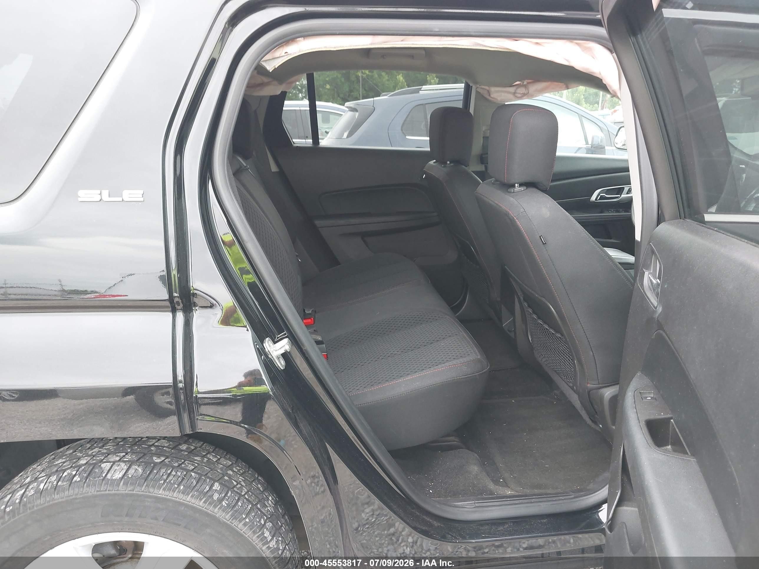 2015 Gmc Terrain Sle-1 Черный vin: 2GKALMEK4F6210649
