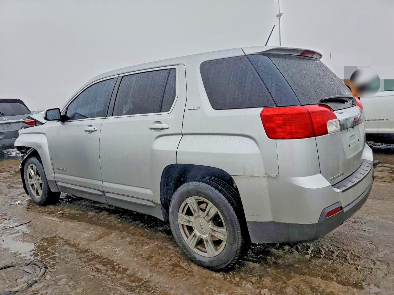 2015 Gmc Terrain Sle Silver vin: 2GKALMEK4F6253694