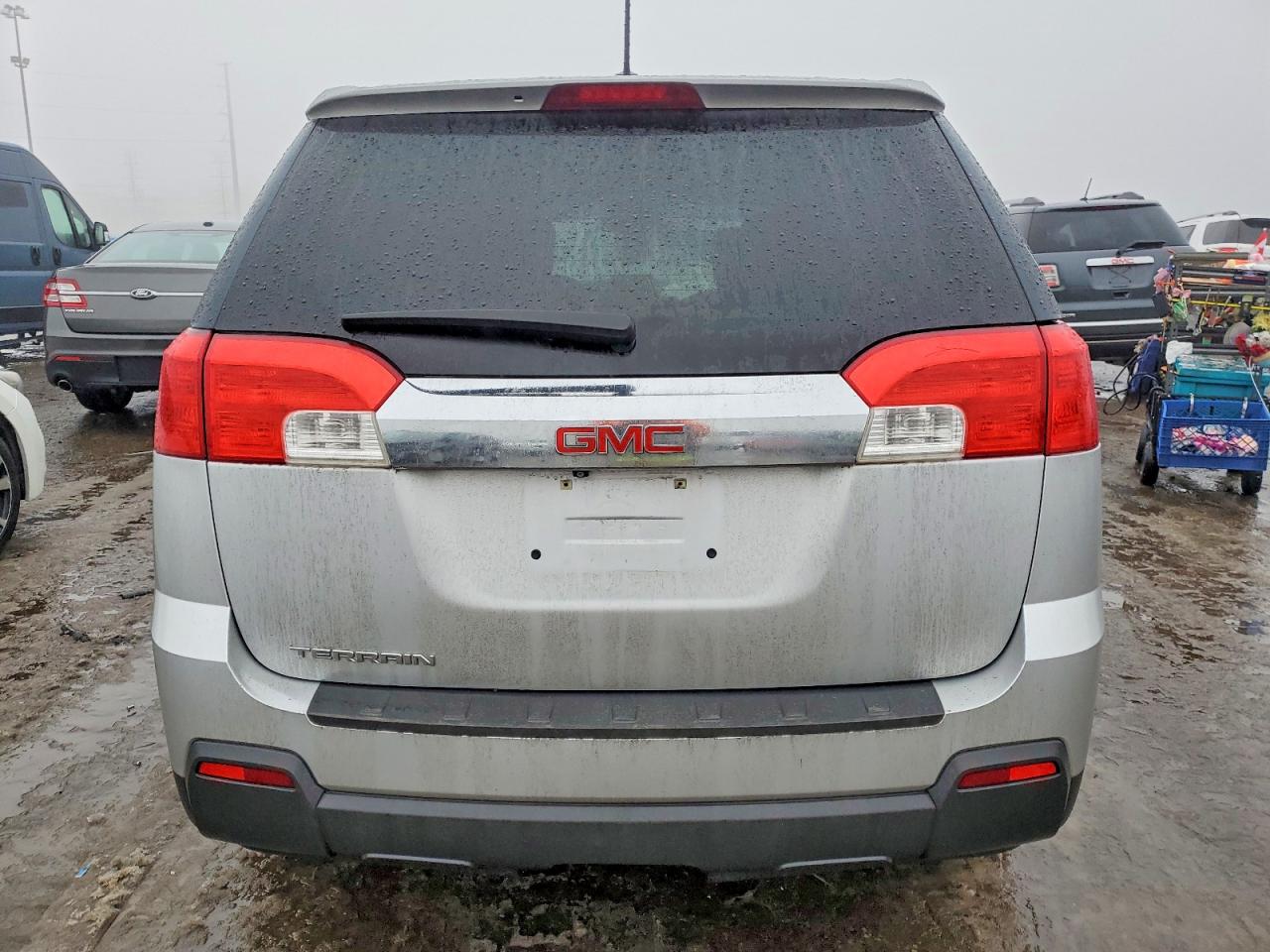 2015 Gmc Terrain Sle Silver vin: 2GKALMEK4F6253694