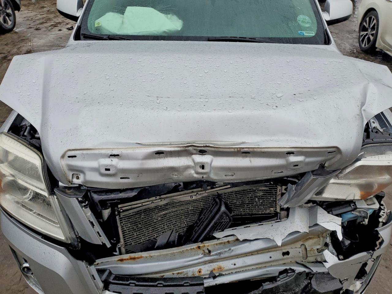 2015 Gmc Terrain Sle Silver vin: 2GKALMEK4F6253694