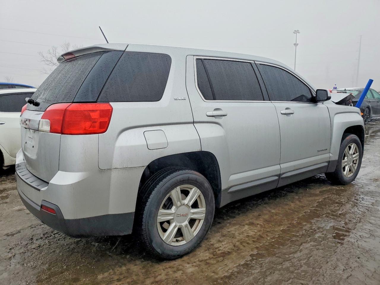 2015 Gmc Terrain Sle Silver vin: 2GKALMEK4F6253694
