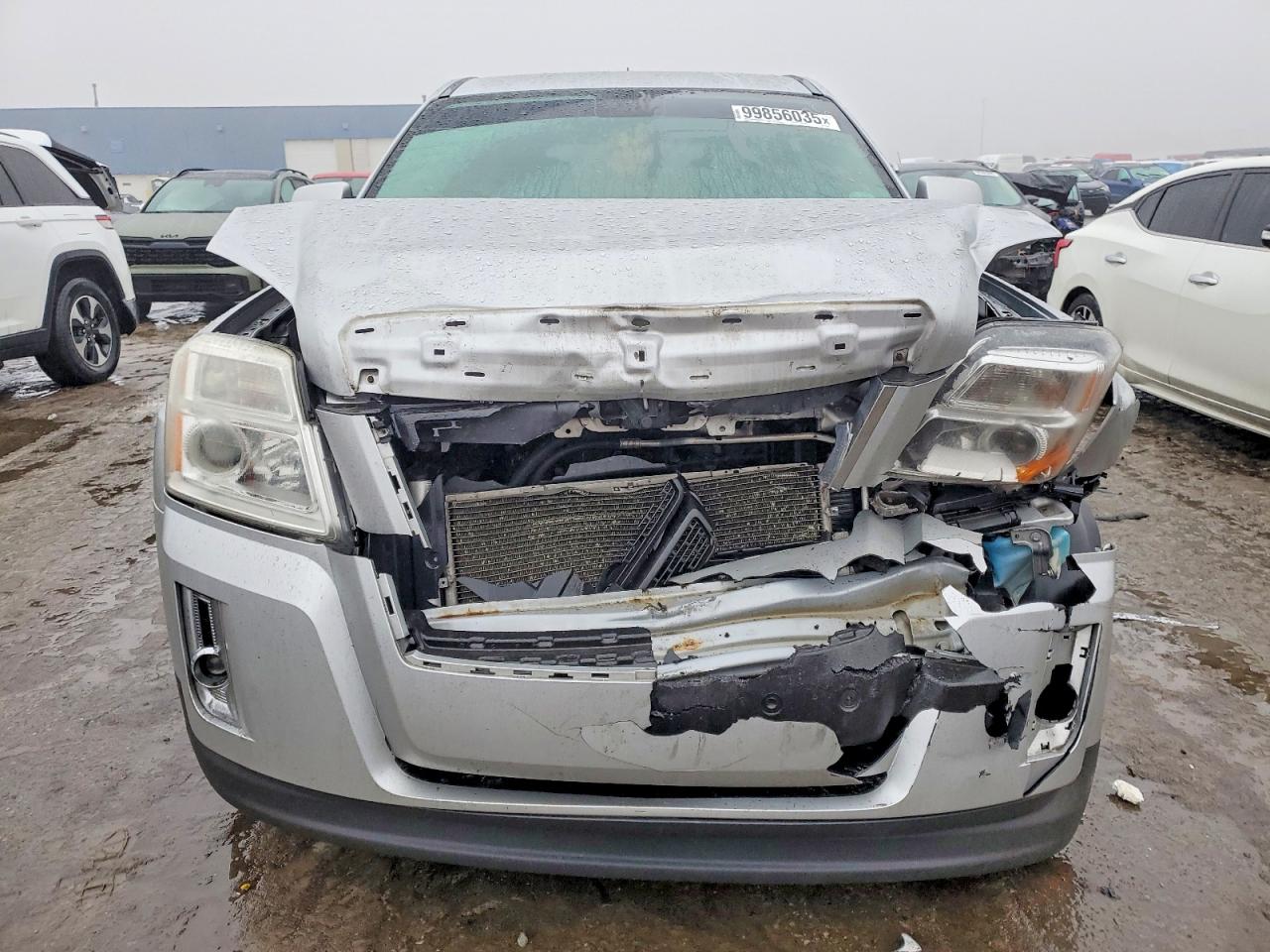 2015 Gmc Terrain Sle Silver vin: 2GKALMEK4F6253694