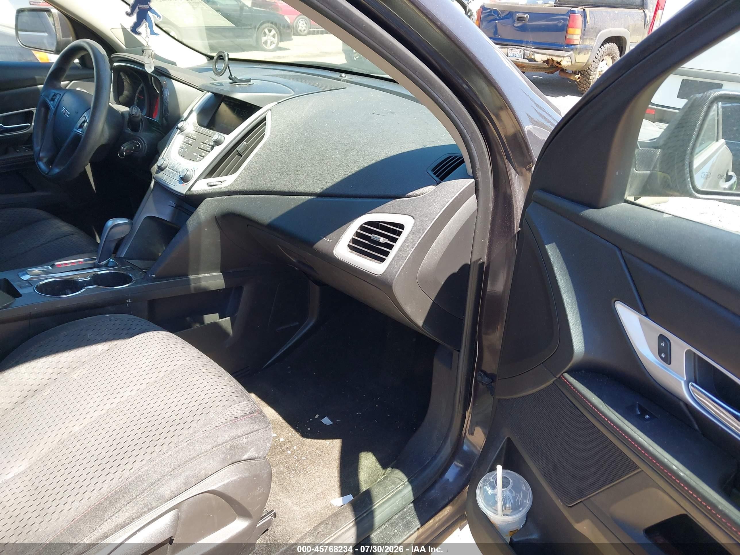 2015 Gmc Terrain Sle-1 Black vin: 2GKALMEK4F6310878