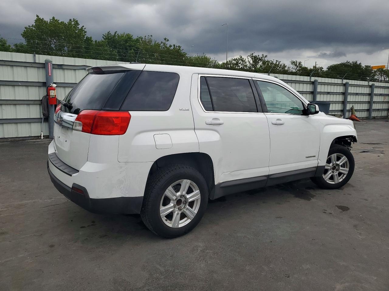 2015 Gmc Terrain Sle Белый vin: 2GKALMEK4F6352404