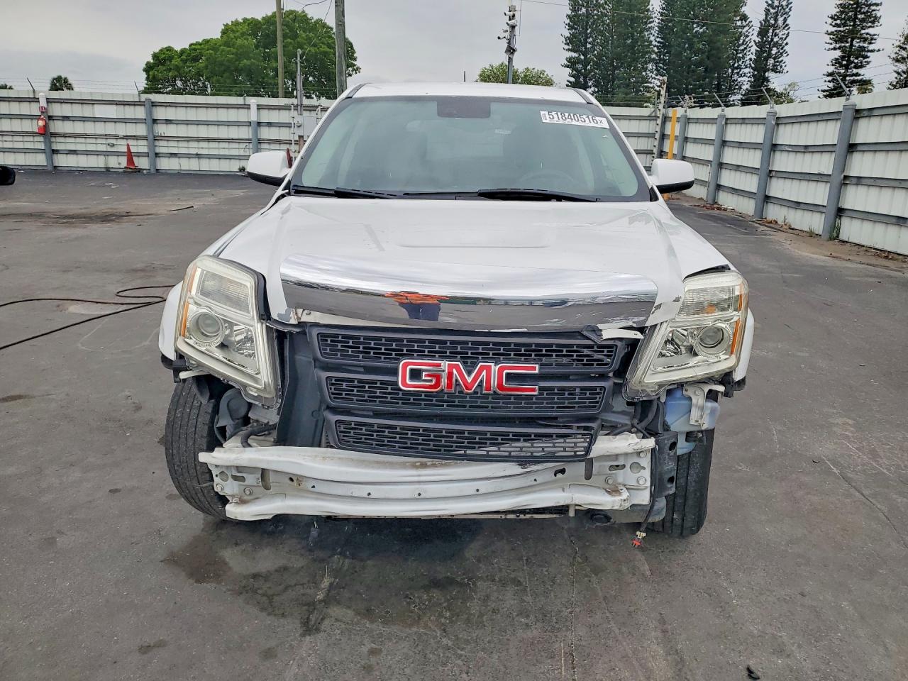 2015 Gmc Terrain Sle Белый vin: 2GKALMEK4F6352404