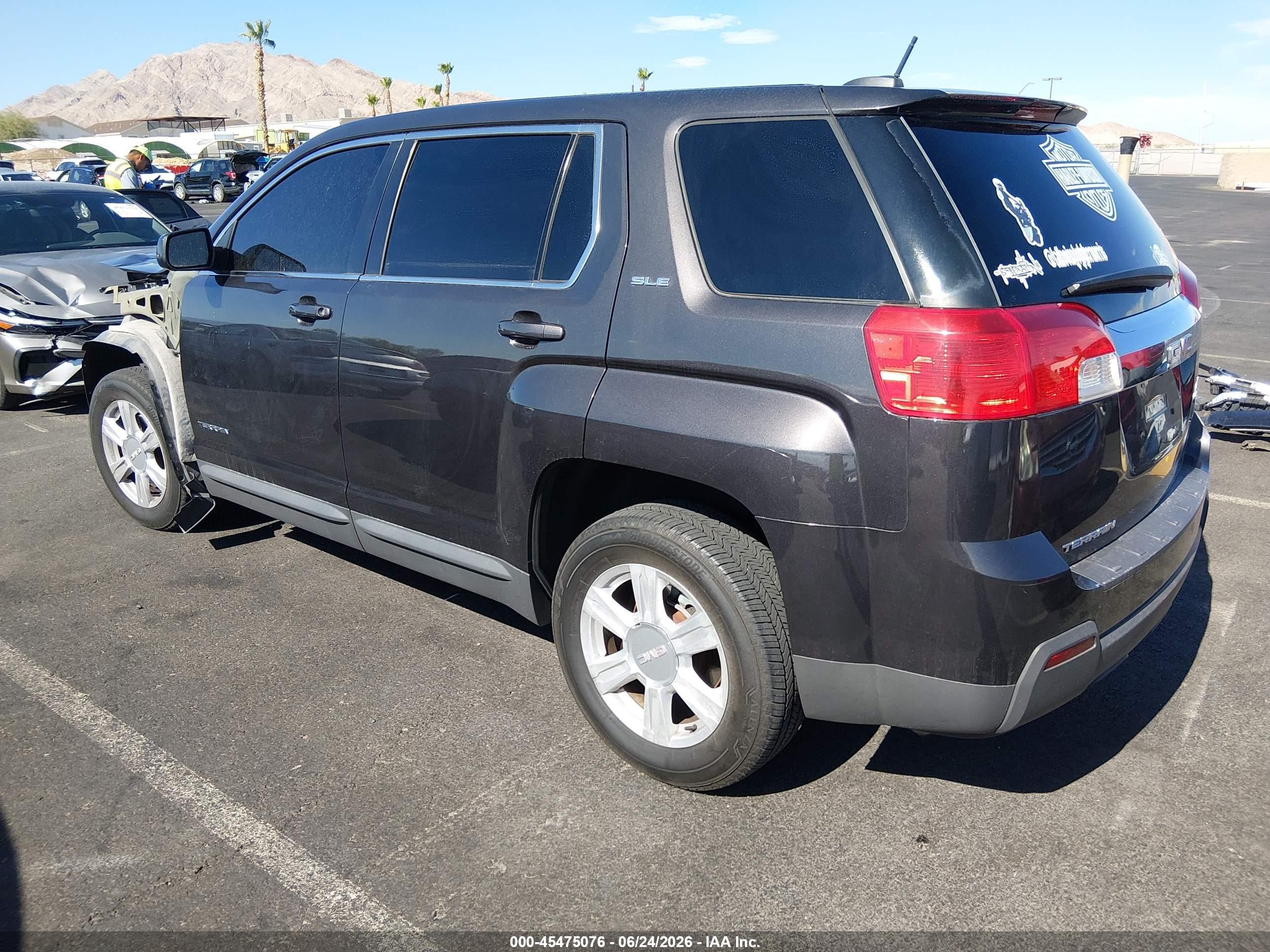 2015 Gmc Terrain Sle-1 Gray vin: 2GKALMEK4F6432026