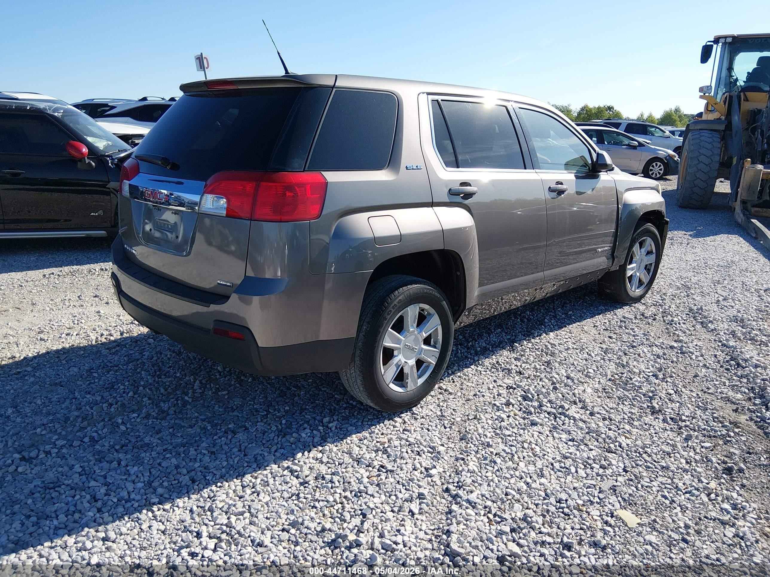 2012 Gmc Terrain Sle-1 Gray vin: 2GKALMEK5C6120955