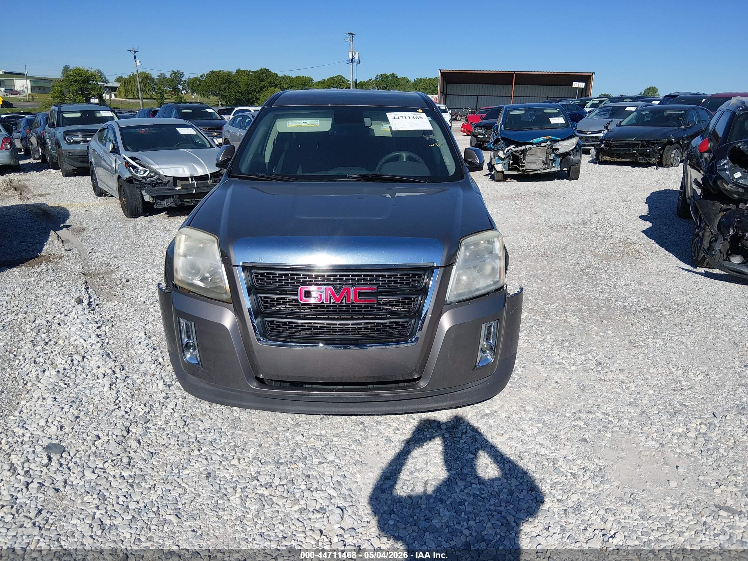 2012 Gmc Terrain Sle-1 Gray vin: 2GKALMEK5C6120955