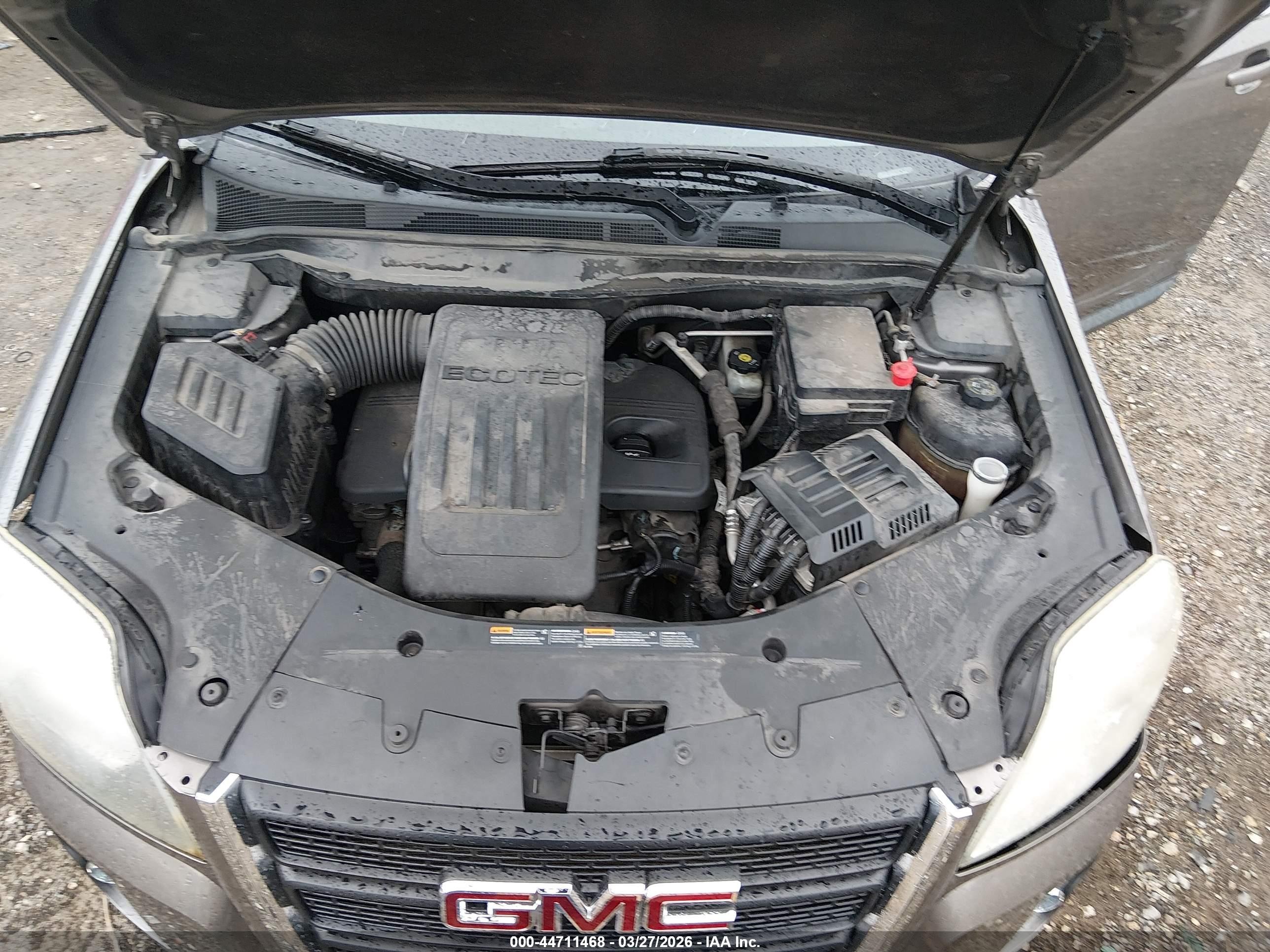 2012 Gmc Terrain Sle-1 Gray vin: 2GKALMEK5C6120955