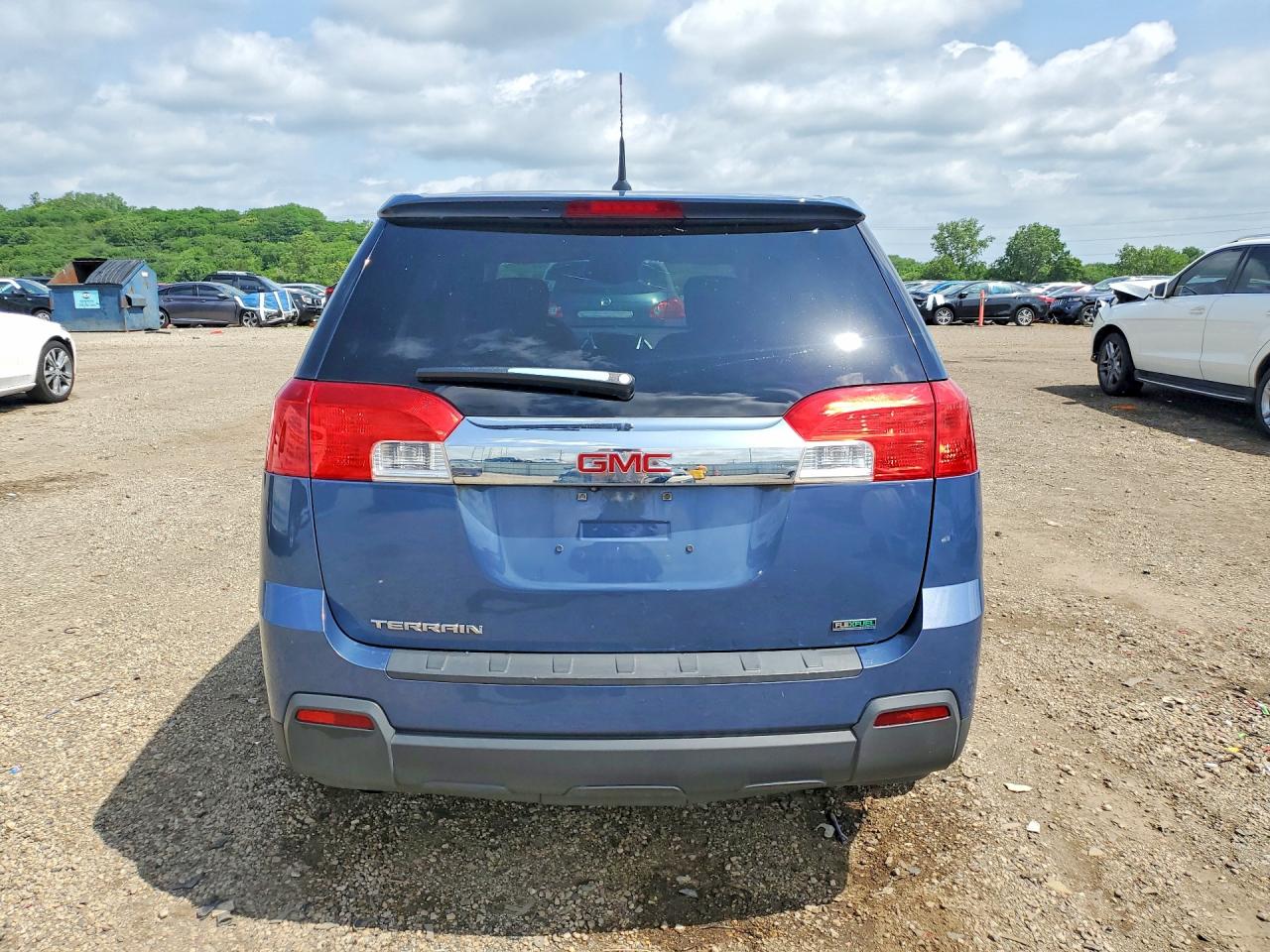 2012 Gmc Terrain Sle Blue vin: 2GKALMEK5C6154054