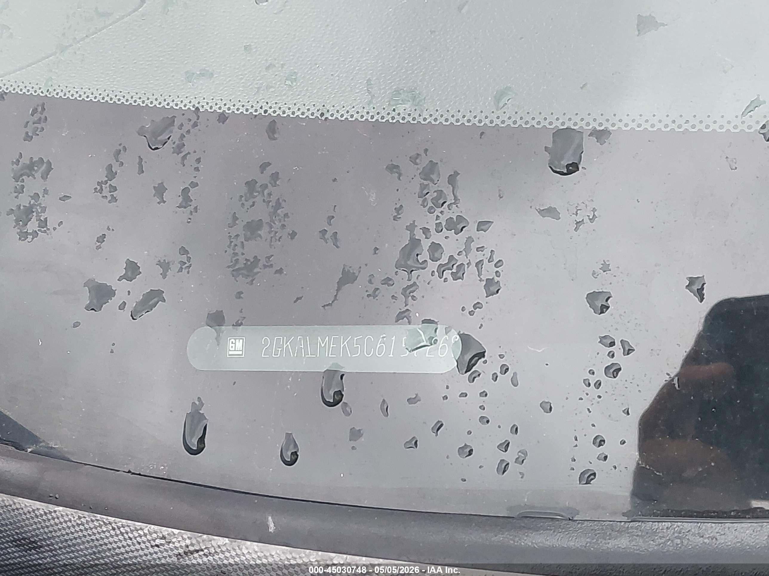 2012 Gmc Terrain Sle-1 Синий vin: 2GKALMEK5C6157262