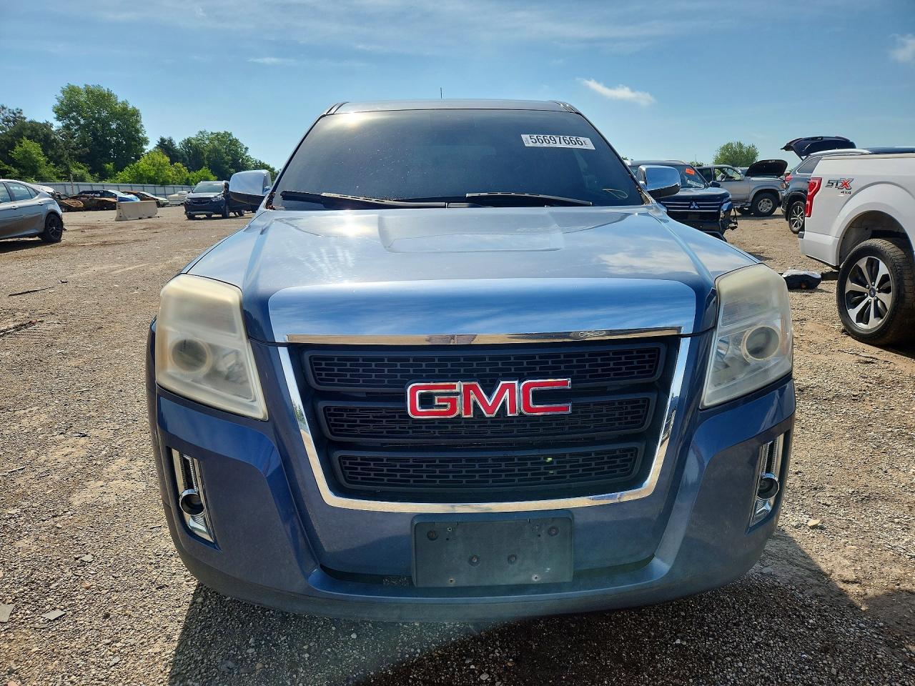 2012 Gmc Terrain Sle Blue vin: 2GKALMEK5C6196840