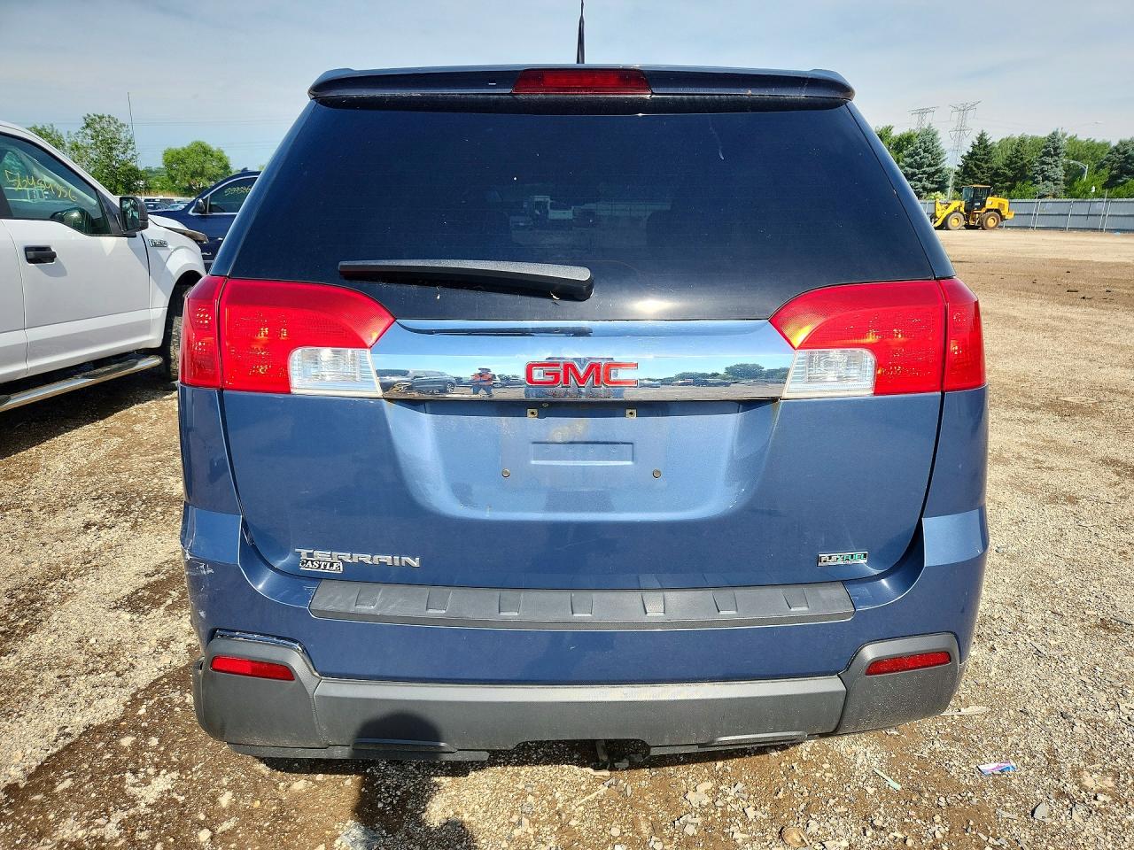 2012 Gmc Terrain Sle Blue vin: 2GKALMEK5C6196840