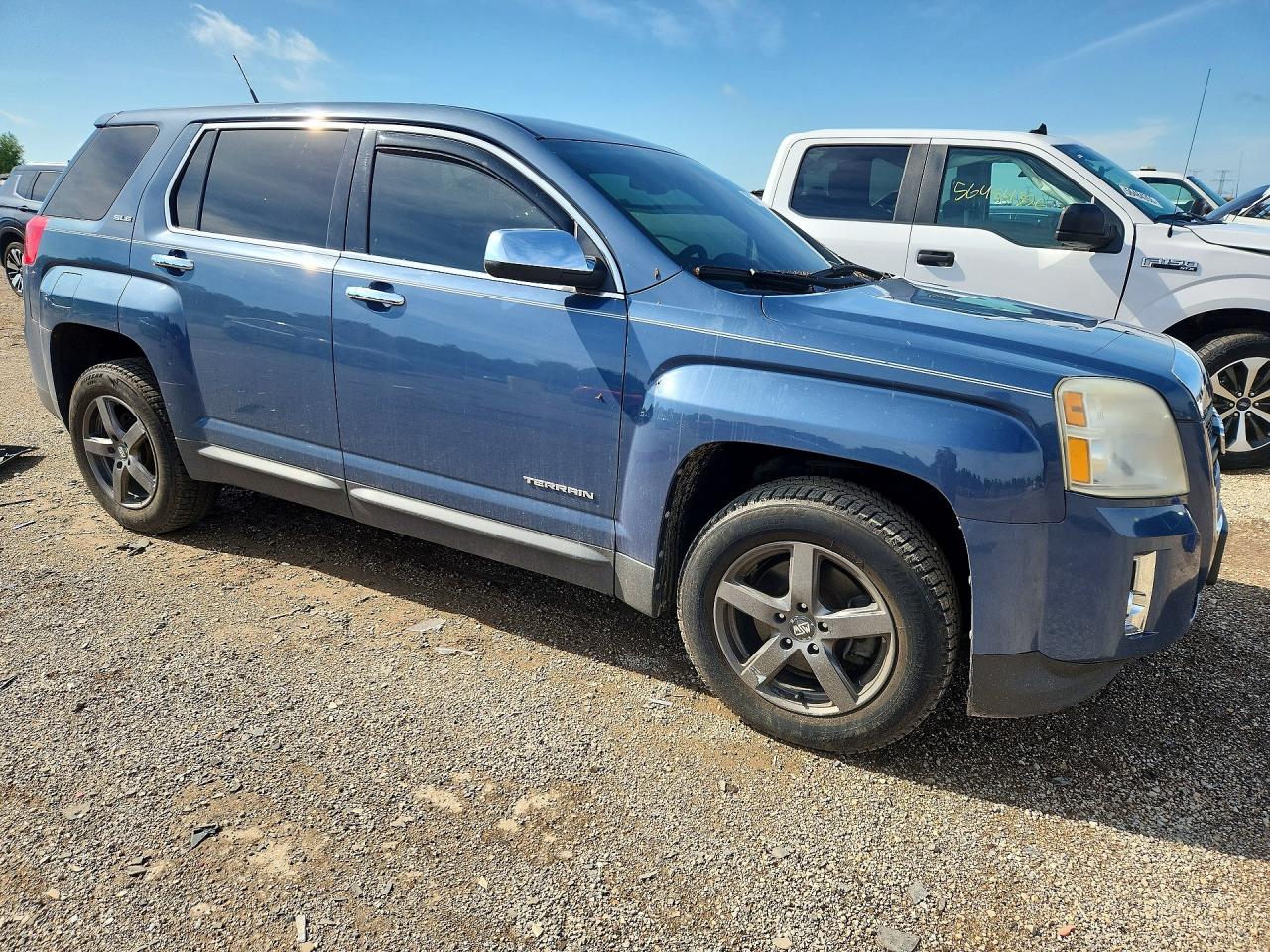 2012 Gmc Terrain Sle Blue vin: 2GKALMEK5C6196840