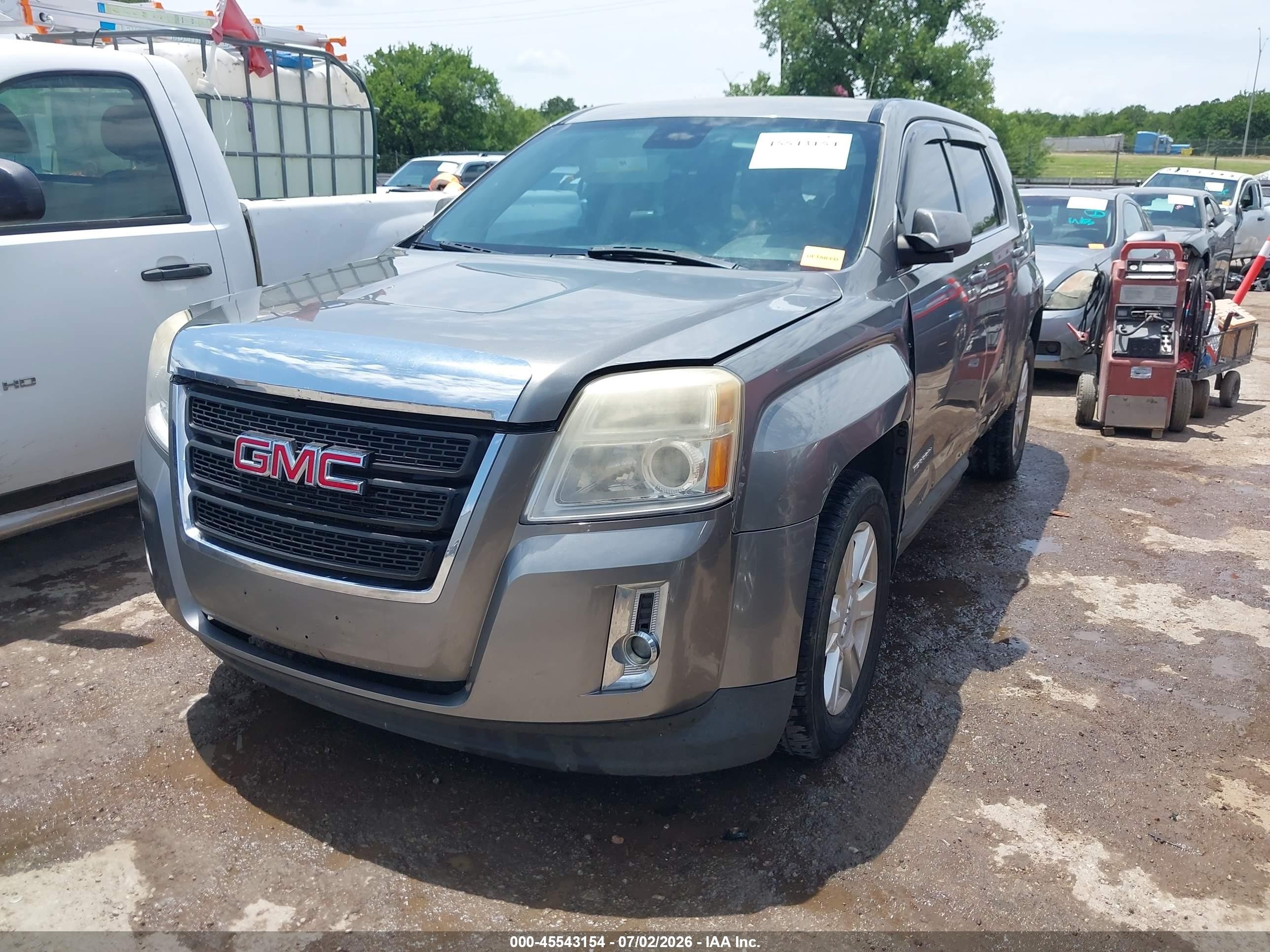 2012 Gmc Terrain Sle-1 Silver vin: 2GKALMEK5C6327913