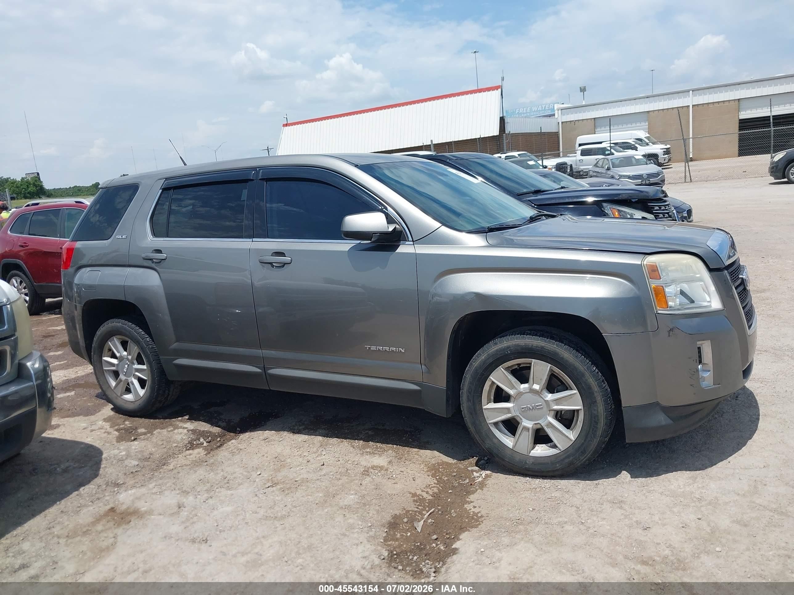 2012 Gmc Terrain Sle-1 Silver vin: 2GKALMEK5C6327913