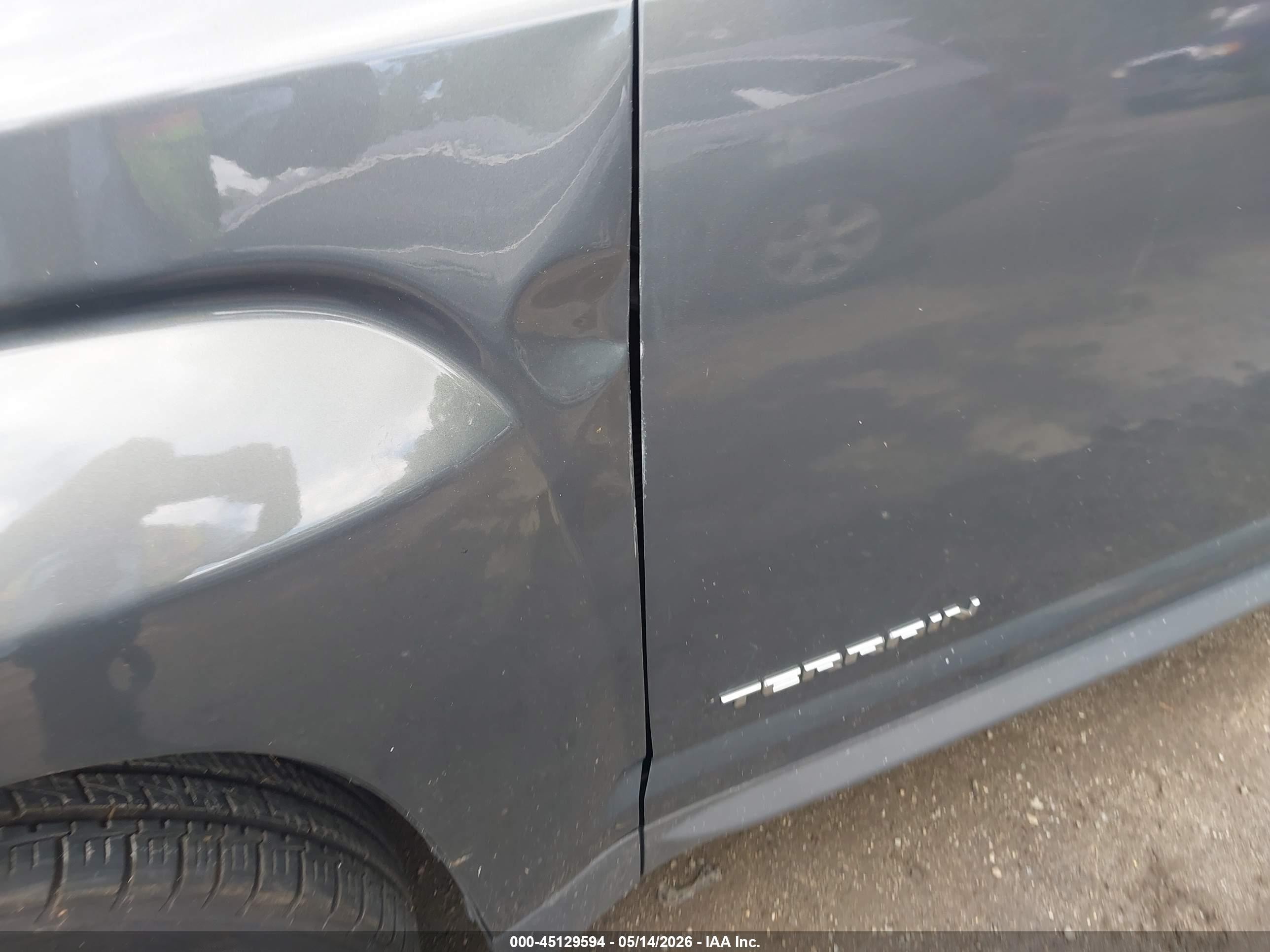 2012 Gmc Terrain Sle-1 Gray vin: 2GKALMEK5C6342797