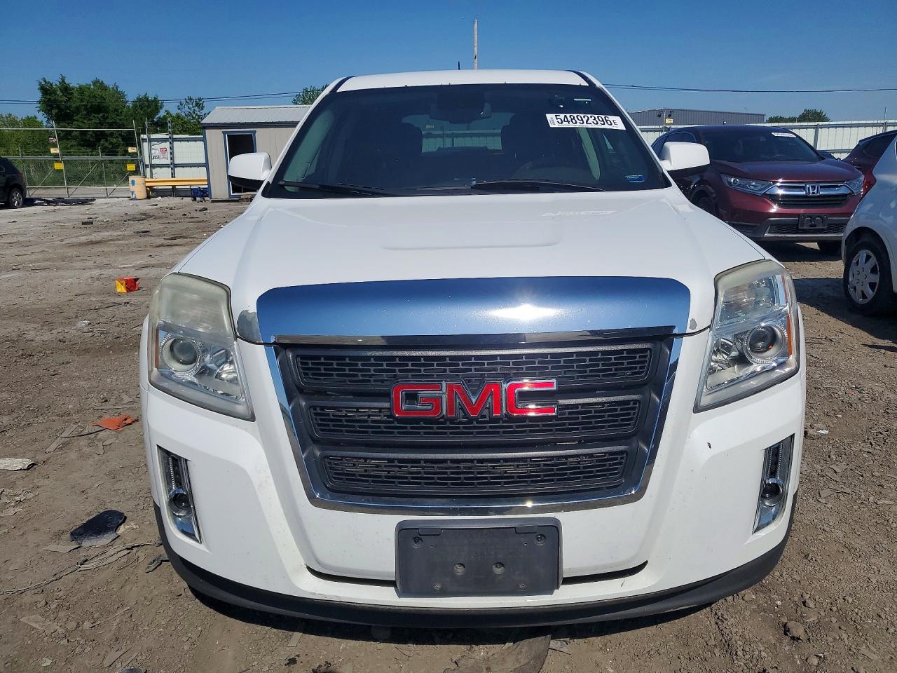 2013 Gmc Terrain Sle White vin: 2GKALMEK5D6330604