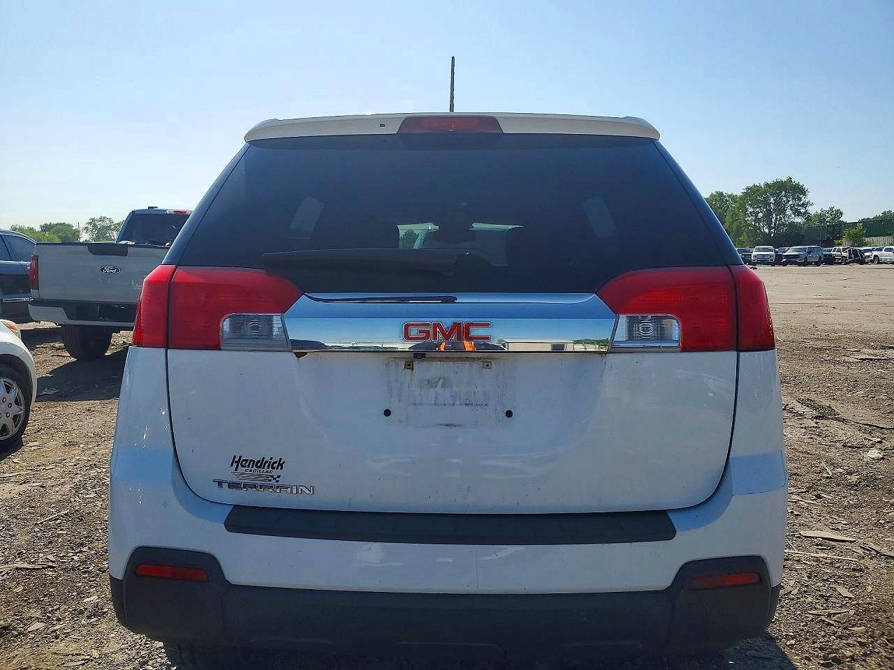 2013 Gmc Terrain Sle White vin: 2GKALMEK5D6330604