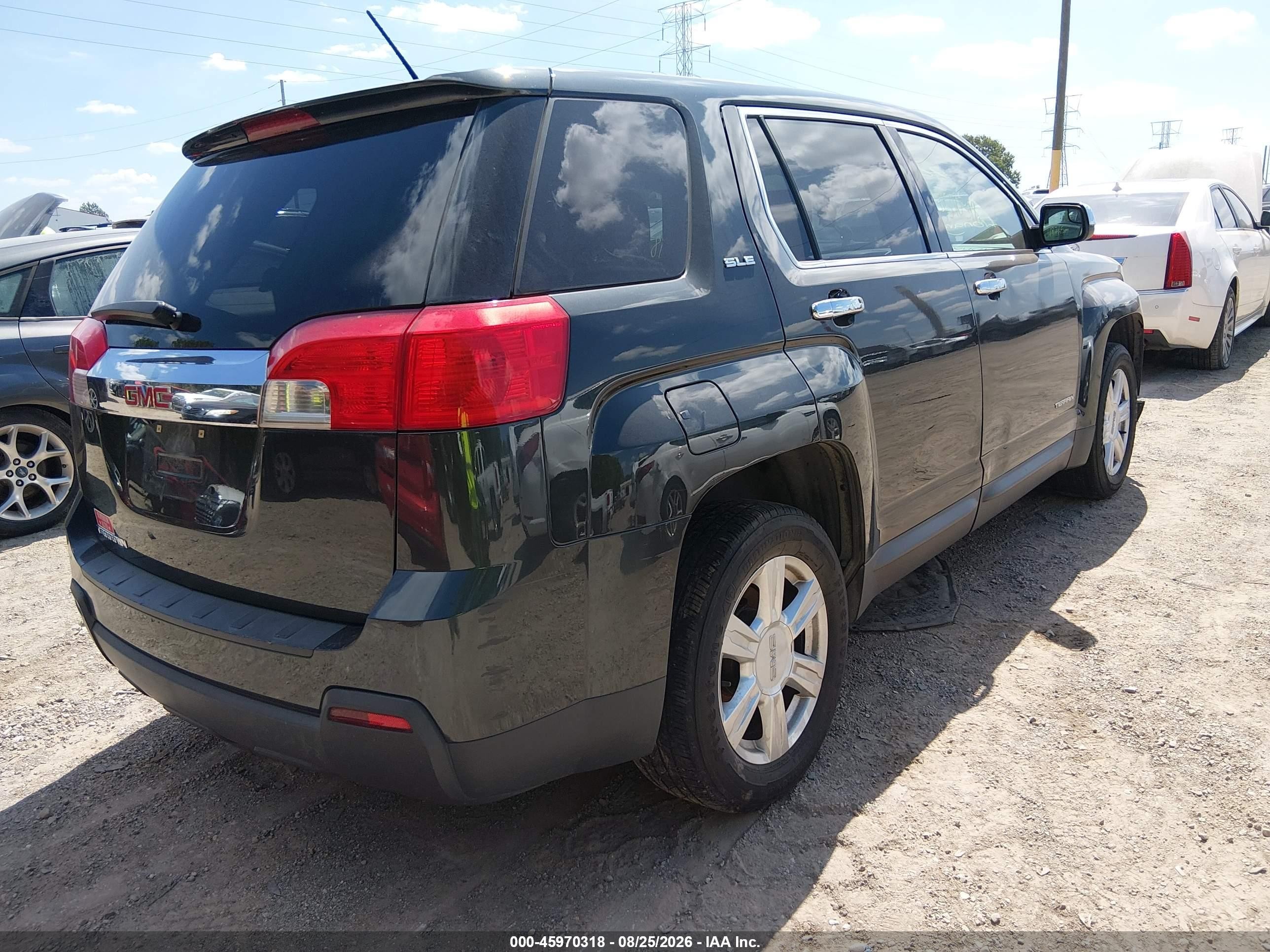 2014 Gmc Terrain Sle-1 Gray vin: 2GKALMEK5E6118254